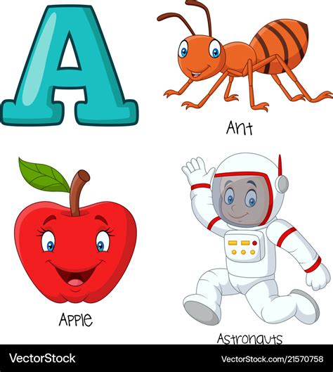 A Alphabet Royalty Free Vector Image Vectorstock