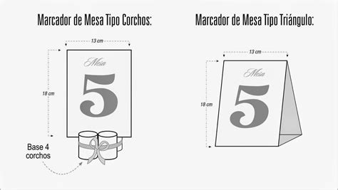 Números de mesa para tu boda. Fortunaideas Partes para Matrimonio: NUMEROS para MESAS