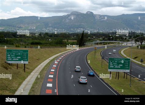 N1 Highway North Of Cape Town The Huguenot Plaza Section A Toll Road At