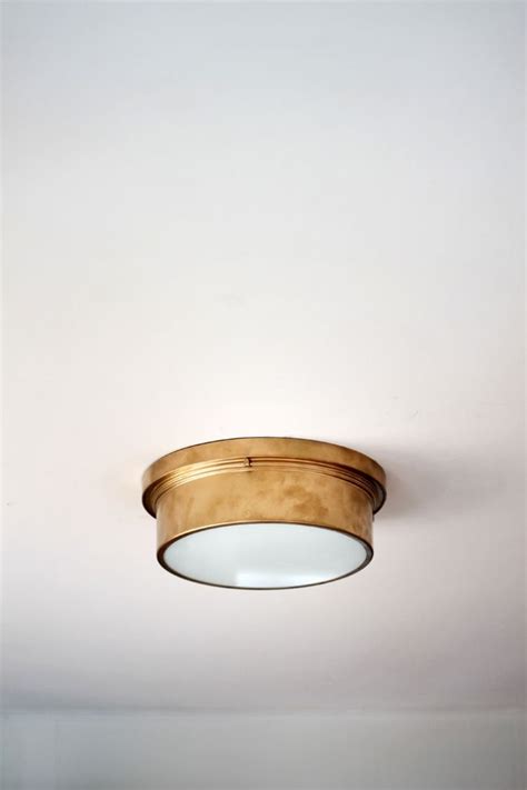 Choose from vintage ceiling light fixtures and antique ceiling light fixtures for a traditional flair. $45 Flush Mount Light Fixture via @Home Depot | Orcondo ...