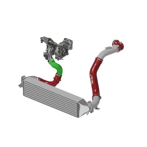 prl intercooler charge pipe upgrade kit honda civic type r 2017 2021 import image racing