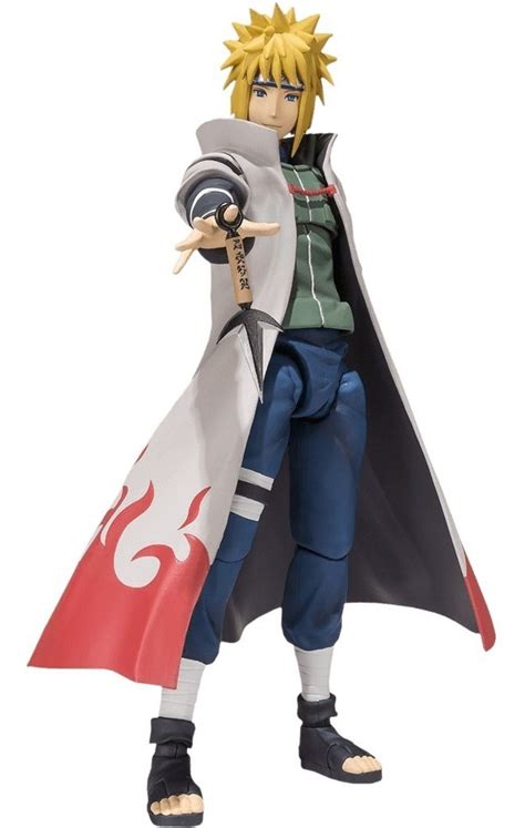 Boneco Minato Articulado Hokage Yondaime Naruto R 13990 Em