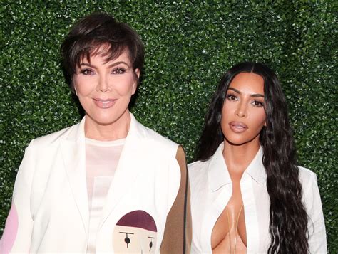 Kris Jenner Posted An Unedited Photo Of Her And Kim Kardashian