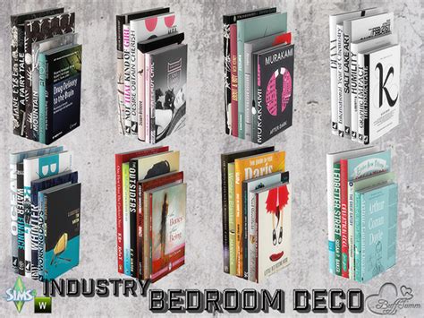 The Sims Resource Bedroom Industry Deco Books V4
