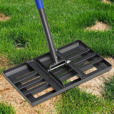 Miya Level Lawn 5ft Lawn Leveling Rake With Stainless Steel Pole