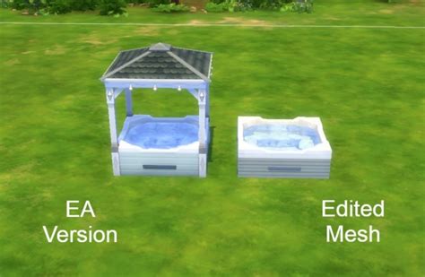 Modern Hot Tub By Hellokittay At Mod The Sims Sims 4 Updates