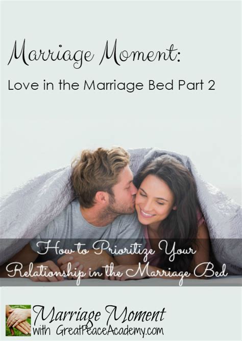 How To Prioritize The Marriage Bed In Your Relationship