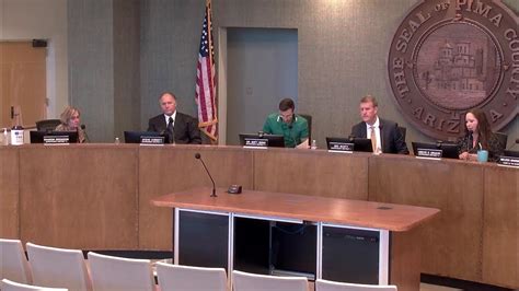 Pima County Board Of Supervisors Meeting April 4 2023 Youtube