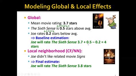 Week Recommender Systems Part Global And Local Effects YouTube