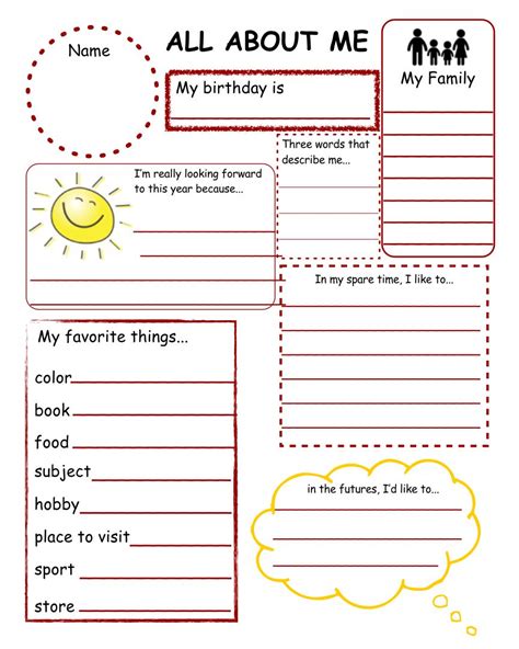 Getting To Know You Printable