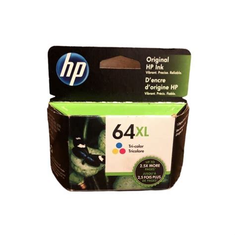 Hp 64xl N9j91an Tri Color Ink Cartridge For Sale Online Ebay