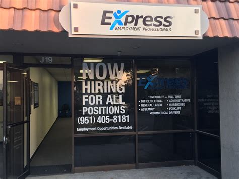 Express Employment Professionals Employment Agencies Chicago Ave Riverside Ca Phone