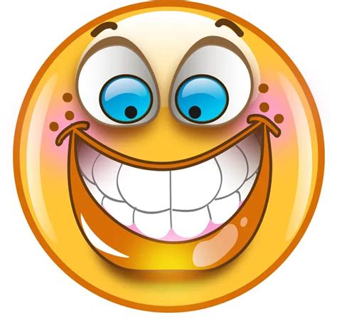 Imágenes Emoticonos Sonrisa Emoticon De Sonrisa — Vector De Stock