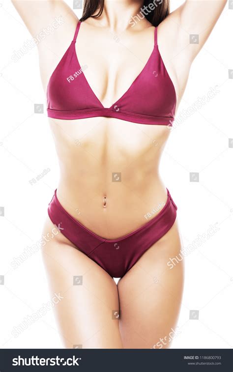 sexy tan woman bikini closeup isolated foto de stock 1186800793 shutterstock