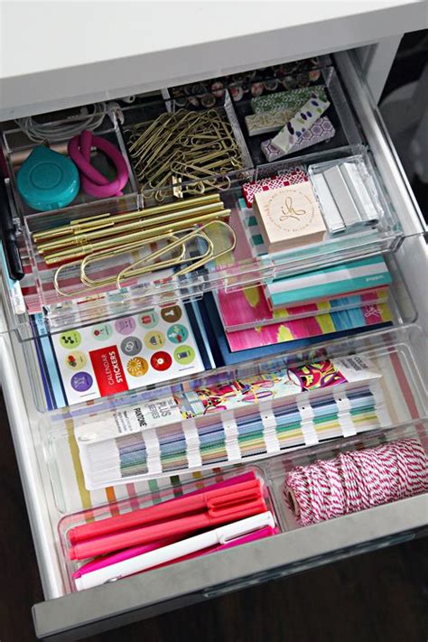 Four Days And Four Drawers Mini Organizing Challenge Home Office Drawer