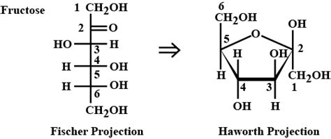 Draw The Structure Of Fructose For Haworth Projection Formulae
