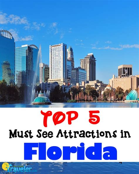 Top 5 Must See Attractions In Florida Florida Florida Travel Miami
