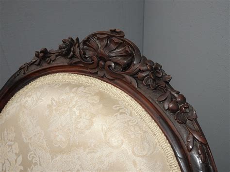 Vintage French Country Victorian Style White Carved Accent Etsy