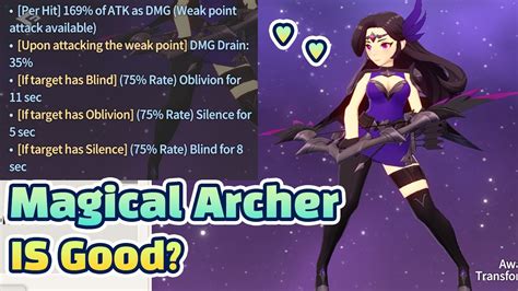 Summoners War Chronicles New Monster Review Magical Archer Which Attribute Would Be Good