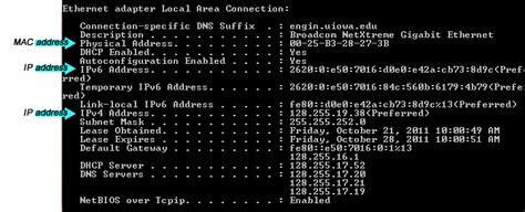 What is an ip address? Finding the IP Address (Windows) | Engineering Technology ...
