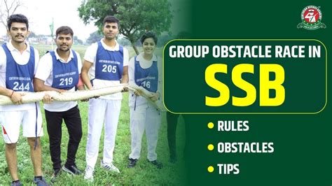 Ssb Group Obstacle Race Rules Obstacles Tips Centurion Defence