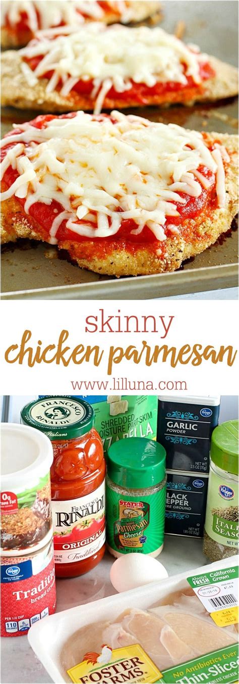 Skinny Chicken Parmesan Recipe Food Food Recipes
