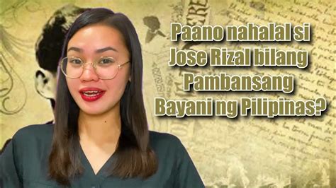 Jose Rizal Ang Pambansang Bayani Ng Pilipinas Youtube