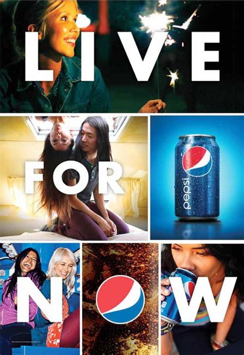 Pepsi Live For Now Ad Campaign Photographed By Day 19 Makeup By Amy