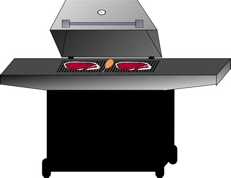 Clipart Barbecue Grill Perspective