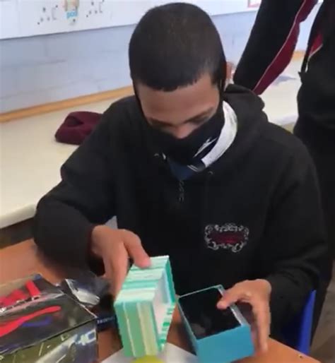 Watch Heartwarming Moment As Matrics Buy Classmate Phone After His