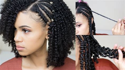 Small Twists On Natural Hair 6 Mini Twists On Natural Hair