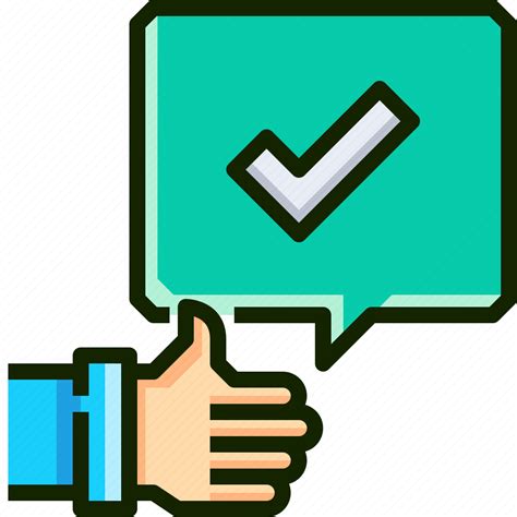 Recommendation Vote Good Rating Hand Feedback Icon Download On
