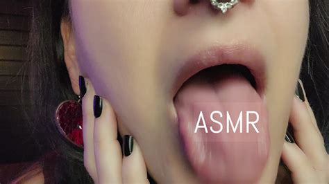 Asmr Close Up Slow Lens Licking Kiss Sounds Youtube