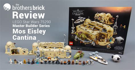 Lego Star Wars 75290 Mos Eisley Cantina Largest Master Builder Series Set Ever At 3000 Pieces