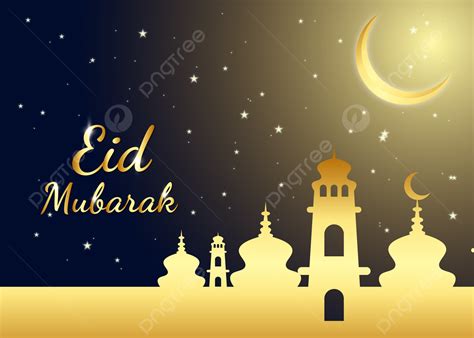 Colorful Eid Mubarak Elegant Decorative Design Vector Background Eid