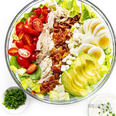 Cobb Salad Recipe Quick And Easy Story Telling Co