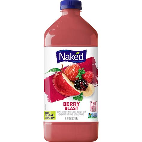 Naked Berry Blast 100 Juice Blend SmartLabel
