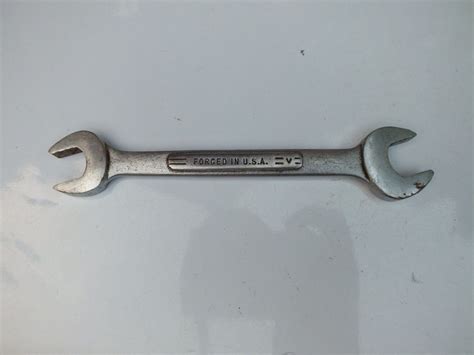 Vintage Craftsman 12 916 Double Open End Wrench V Series Made In