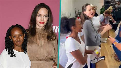 Watch Access Hollywood Highlight Angelina Jolie Dances At Babe