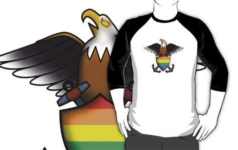 American Traditional Gay Pride Eagle T Shirts And Hoodies By Businesswolf Redbubble