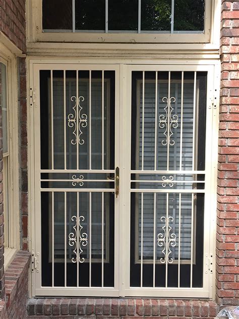 Security Doors Atlanta Patio And French Doors Ornamental Security