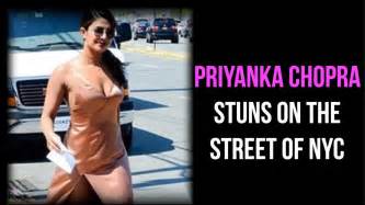 Priyanka Chopra Stuns In Nude Satin Gown Youtube