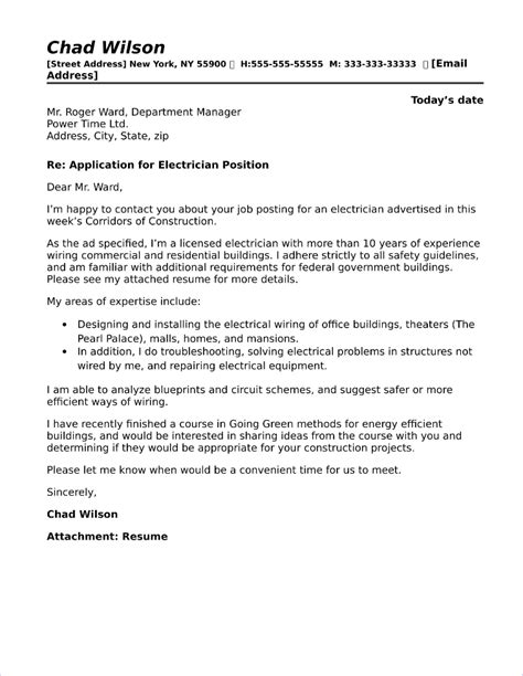 Underrated Ideas Of Tips About Electrician Cover Letter Pdf Best Cv