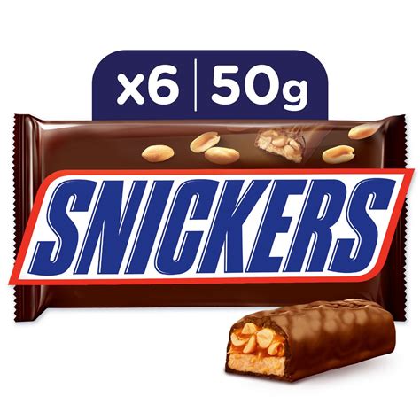 Snickers Chocolate Bars 50g X 6pcs Online At Best Price Covrd Choco