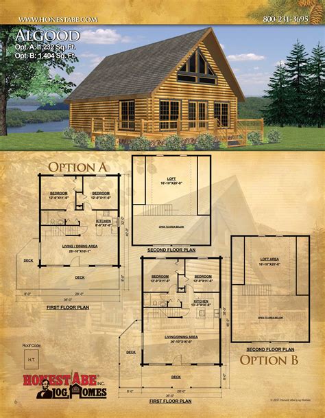 Https://techalive.net/home Design/log Home Floor Plans With Prices