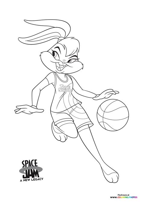 Lola Bunny Coloring Pages
