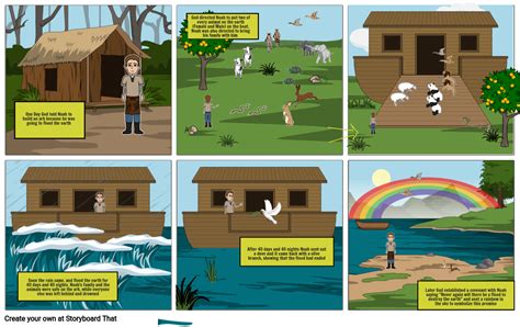 Noahs Ark Storyboard By 816d2e1d
