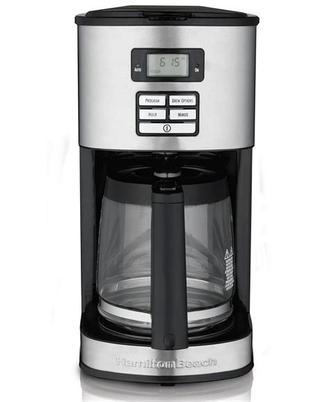 Hamilton Beach 12 Cup Digital Coffee Maker And Reviews Small Appliances