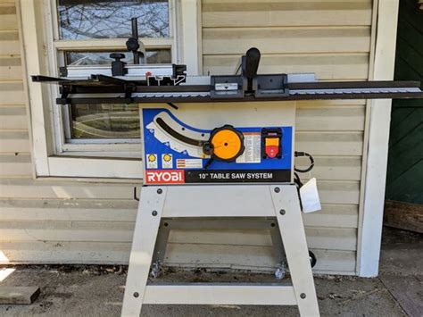 Ryobi Bt3100 Table Saw System For Sale In Millers Md Offerup