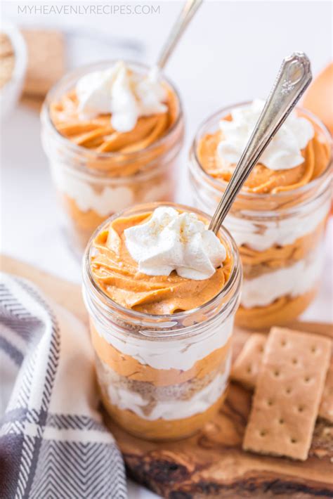 Pumpkin Pie Parfaits My Heavenly Recipes